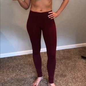 Maroon Zella legging size xs